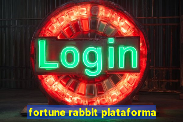 fortune rabbit plataforma